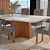 Sala de Jantar Malibu 180x90 com 6 cadeiras Fly Luxo - Imagem 2
