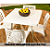 MESA FORTE PLASTICO NATURE QUADRADA BEGE NATURAL - Imagem 2