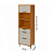 PANELEIRO NESHER TORRE QUENTE 1P 3G IMPERATRIZ FREIJO / OFF WHITE 500367 - Imagem 2
