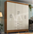 ROUPEIRO 6P. ABRIR 3G RODIAL LOTUS CINAMOMO/OFF WHITE 51GR6386 - Imagem 1