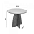 CJ MESA 4C SAO CARLOS ELANE REDONDA 90x90 FREIJO / OFF WHITE - Imagem 2