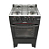 FOGAO 4B BRASLAR PISO NEW SIRIUS SIMPLES BLACK - Imagem 1