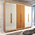 Guarda Roupa Casal Divine Plus 06 portas 100% MDF - Bom Pastor - Imagem 5