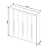 Guarda Roupa Casal Divine Plus 06 portas 100% MDF - Bom Pastor - Imagem 7