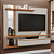 Home / Painel Treviso, 100% MDF, Espaço para TV de até 60' - Permóbili - Imagem 1