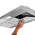Depurador Slim Suggar 80cm DPS181PR Prata - Dupla Filtragem, 03 velocidades, Coifa e Depurador - Imagem 4
