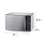 Micro-ondas ME36S 36 Litros - Potência de 1600W, Porta Espelhada - Electrolux - Imagem 4