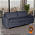 Sofá Living Dior 240 com Pillow | Bom Pastor Estofados - Imagem 1