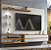 PAINEL NOTAVEL NT 1115 OFF WHITE/FREIJO TREND - Imagem 1