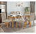 CJ MESA 6C LOPAS ARIES CANT.COPO CAD APOGEU 180X90 NATURALE CREME AMENDOA CLEAN / OFF WHITE - Imagem 1