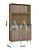 KIT 4P 1G POQUEMA GRAZI 90 DAMASCO/OFF WHITE - Imagem 2