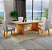 Sala de Jantar Rimini com Tampo 130x90, 4 cadeiras |Bom Pastor - Imagem 1