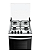 Fogão Atlas Agile Up 4 Bocas Branco com Mesa Inox Bivolt - Imagem 3