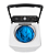 Lavadora de Roupas 15kg Branca Wave Agitator MA512W150A | Midea - Imagem 4