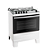 Fogão Atlas Agile Up 5 Bocas Tripla Chama Branco com Mesa Inox Bivolt - Imagem 1