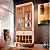 CRISTALEIRA HB OPERA OFF WHITE/CINAMOMO - Imagem 1