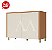 BALCAO NESHER 2P CONDESSA 120CM CARVALHO/GREIGE 500969 - Imagem 1