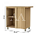 BALCAO NESHER CANTO 1P ABRIR RAINHA 92CM NATURE/VERDE 500735 - Imagem 2