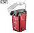 PIPOQUEIRA RED MOBILE EASY POPCORN PQ100 1200W 127V VERMELHA - Imagem 1