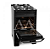 FOGAO 4B SUGGAR PISO BEST GLASS MESA DE VIDRO PRETO - Imagem 2
