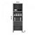 TORRE QUENTE 1P ABRIR 3G RONIPA P/ 2 FORNOS SYRAH 220CM AMENDOA/BRANCO - Imagem 2