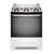 Fogão 5 Bocas Electrolux FE5IB Branco, Tripla Chama, Mesa Inox, PerfectCook e VaporBake, Bivolt - Imagem 1