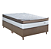 Conjunto Cama Box Queen Size Astro 158cm, com Molas ensacadas - Bom Pastor - Imagem 2