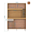 Kit Duda 120 cm Damasco Off White Poquema - Imagem 3