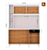 Kit Duda 140 cm Branco Preto – Poquema - Imagem 2
