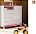Comôda Sapateira Tom Baby Kids 1 Porta e 4 Gavetas Cor Branco/rosa/azul Incorplac 5190 - Imagem 2