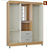 ROUPEIRO CÓRDOBA 4 PORTAS DAMASCO OFF WHITE – Poquema - Imagem 3