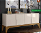 Buffet 4 Portas 168cm Amalfi Off White/Madero Canela – LUKALIAM - Imagem 1