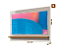 PAINEL VÊNUS OFF WHITE /NATURE TV 55″ com Prateleira Adaptável Vênus Tebarrot - Imagem 2
