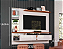 Painel Intense Tv 55 cor: Off White / Damasco LUKALIAM - Imagem 3