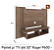 PAINEL ROGER PO10 P-600 TV ATÉ 48 POLEGADAS COM NICHO COR TEKA - Imagem 2