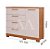 COMODA 4G 1P. ABRIR PANAN MALU CINAMOMO/OFF WHITE - Imagem 3