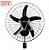 VENTILADOR MONDIAL NVP-PRO-50 PAREDE 50CM 5 PAS 3 VEL 220V PRETO - Imagem 1