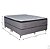 Conjunto Box Casal 158cm Valery PKT com molas ensacadas e espuma D45 | Bom Pastor - Imagem 2