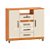 COMODA 4G 2P. ABRIR FELLICCI ANGRA CINAMOMO/OFF WHITE - Imagem 1