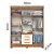 ROUPEIRO 6P. ABRIR 3G BRIZ B375 NATURE/OFF WHITE - Imagem 2