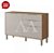BALCAO MGM 2P 2G DIVINA ESPLENDIDA 120CM CINAMOMO/OFF WHITE - Imagem 1