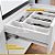 BALCAO NESHER 1P 4G RAINHA 120CM BRANCO/NATURE 500692 - Imagem 4