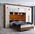 Guarda Roupa Casal Modulado 3 Peças Tivoli 100% MDF | Bom Pastor - Imagem 2