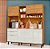 COZINHA COMPACTA MX BOREAL MARROCOS/OFF WHITE - Imagem 1