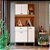 KIT 4P 1G NICIOLI ERVA DOCE 90 IPE/OFF WHITE CRISTAL - Imagem 1
