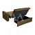 ESTOFADO CAMA MATRIX 2 LUGARES DAIANE SUED LIGHT MARROM B255 - Imagem 3