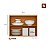 Armário 80Cm 2 Portas RAVENA Cor freijo/off acetinado poliman - Imagem 2