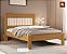 Cama Casal Bela 100% MDF 117x145x199cm Cor nature/off - Imagem 1