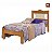 Cama Solteira Munique 103X93X197 Cor NATURE OFF / FLEX GABRIELLI MÓVEIS - Imagem 1