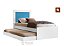 Cama Solteiro Bibox Luara C Auxiliar Flex Painel Azul / Rosa 100% MDF - Imagem 1